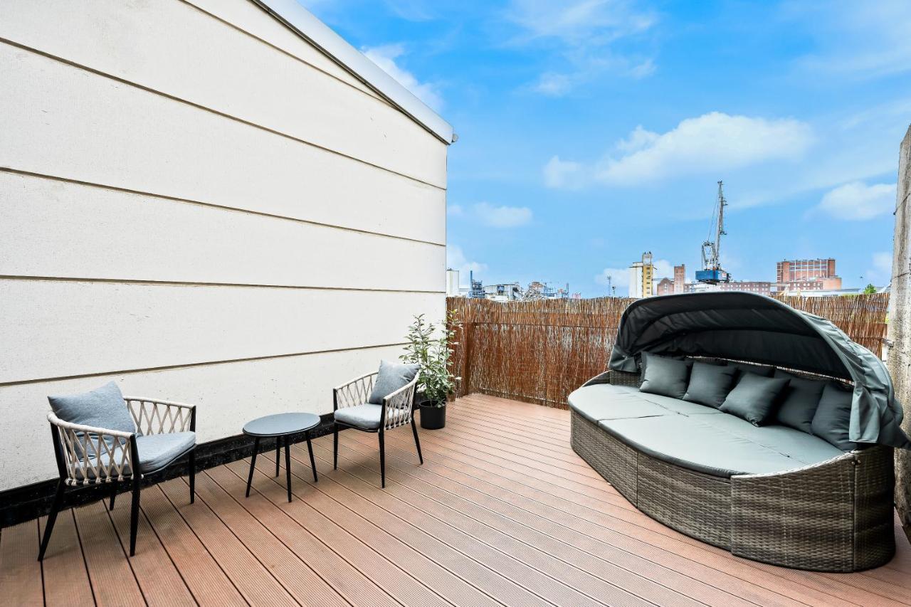 Apartamento Lit Living - Luxus Loft - Box Spring - Air Con - Bbq - Panorama MHG Exterior foto