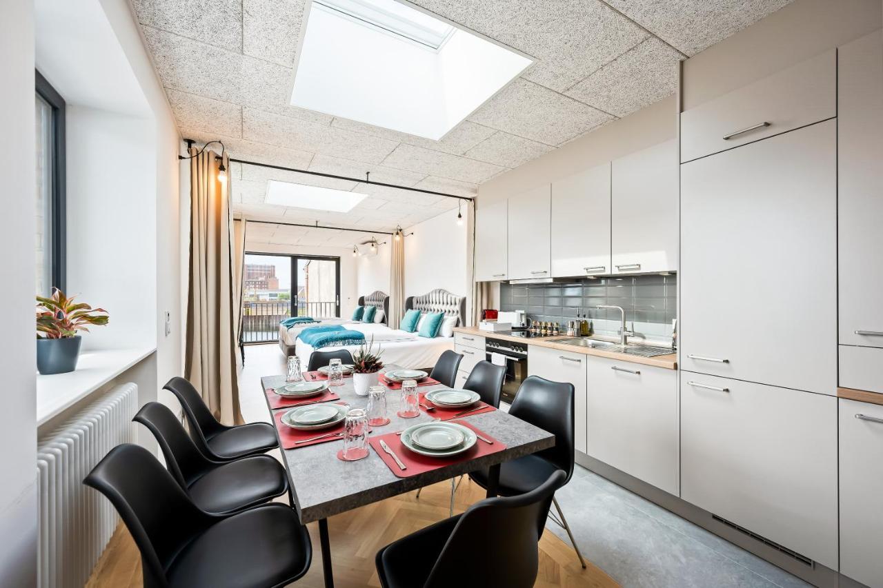 Apartamento Lit Living - Luxus Loft - Box Spring - Air Con - Bbq - Panorama MHG Exterior foto